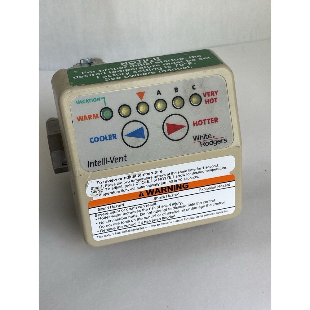 White-Rodgers Intelli-Vent Water Heater LP Gas Control Valve 316158